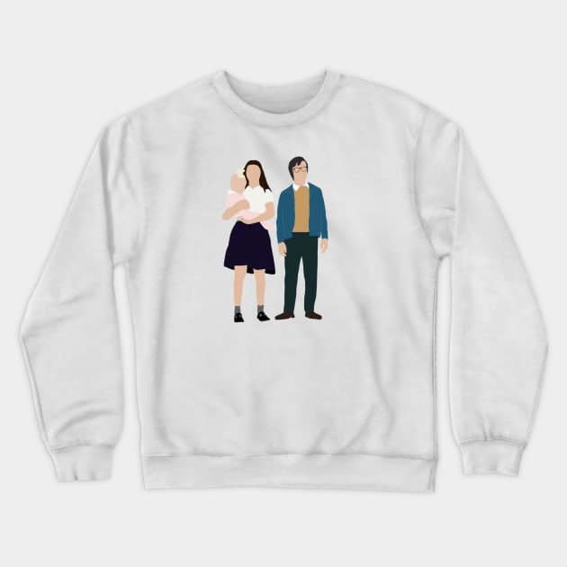 Baudelaire Orphans Crewneck Sweatshirt by RockyCreekArt